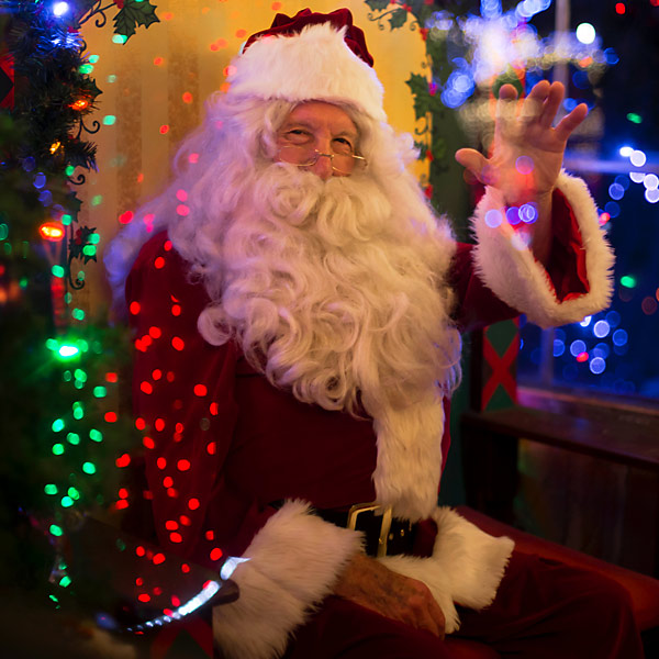 Santa's Grotto at Christmas at Bolesworth