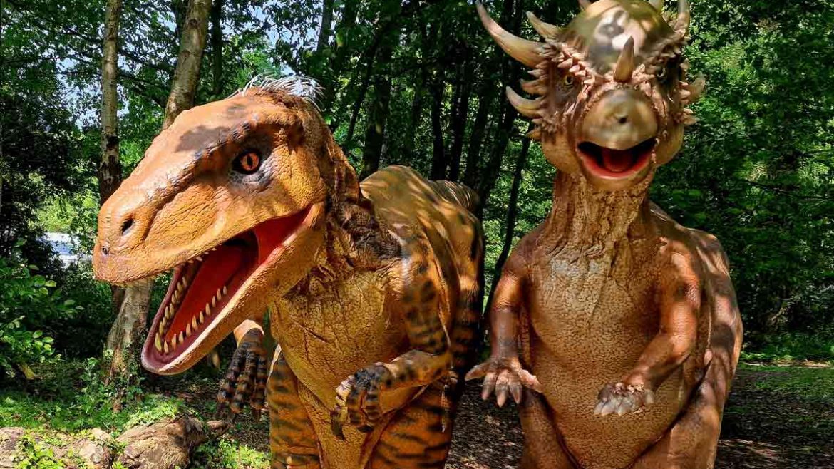 Jurassic Live Adventure Dinosaurs at Bolesworth Summer 2023