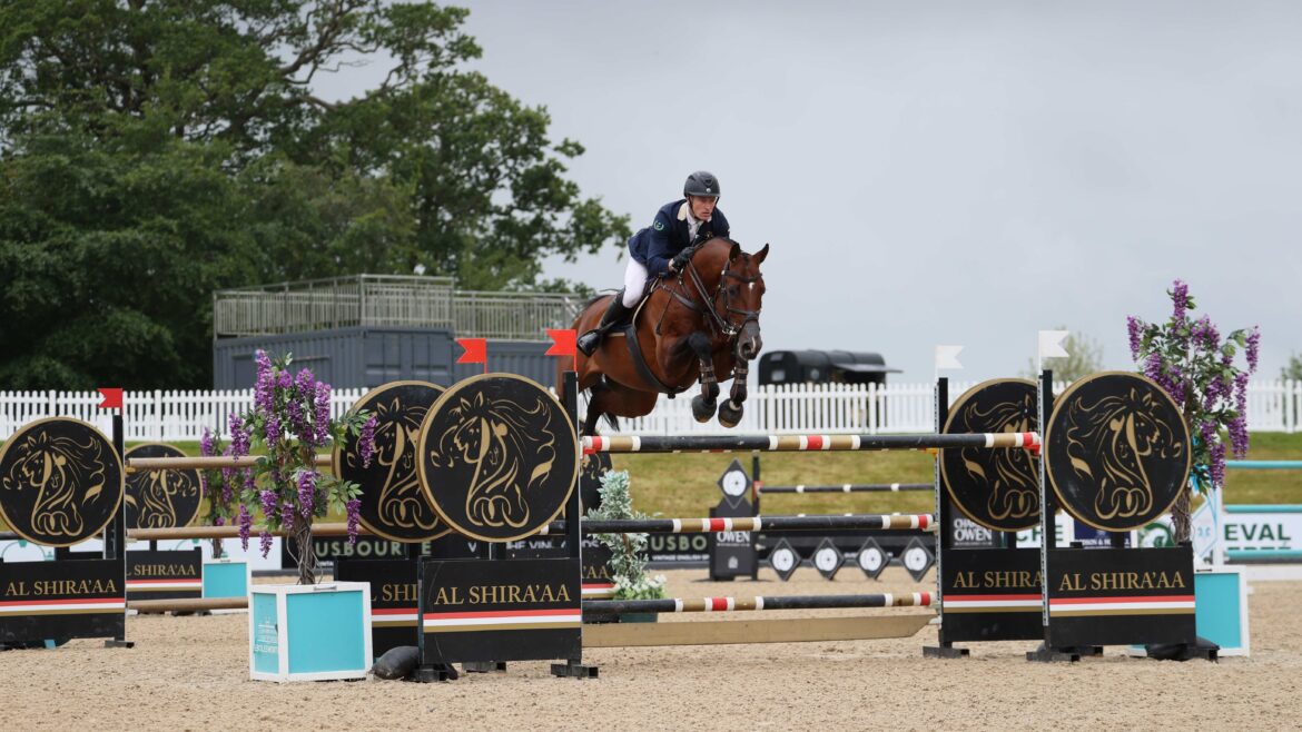 William Whitaker jumping at Bolesworth