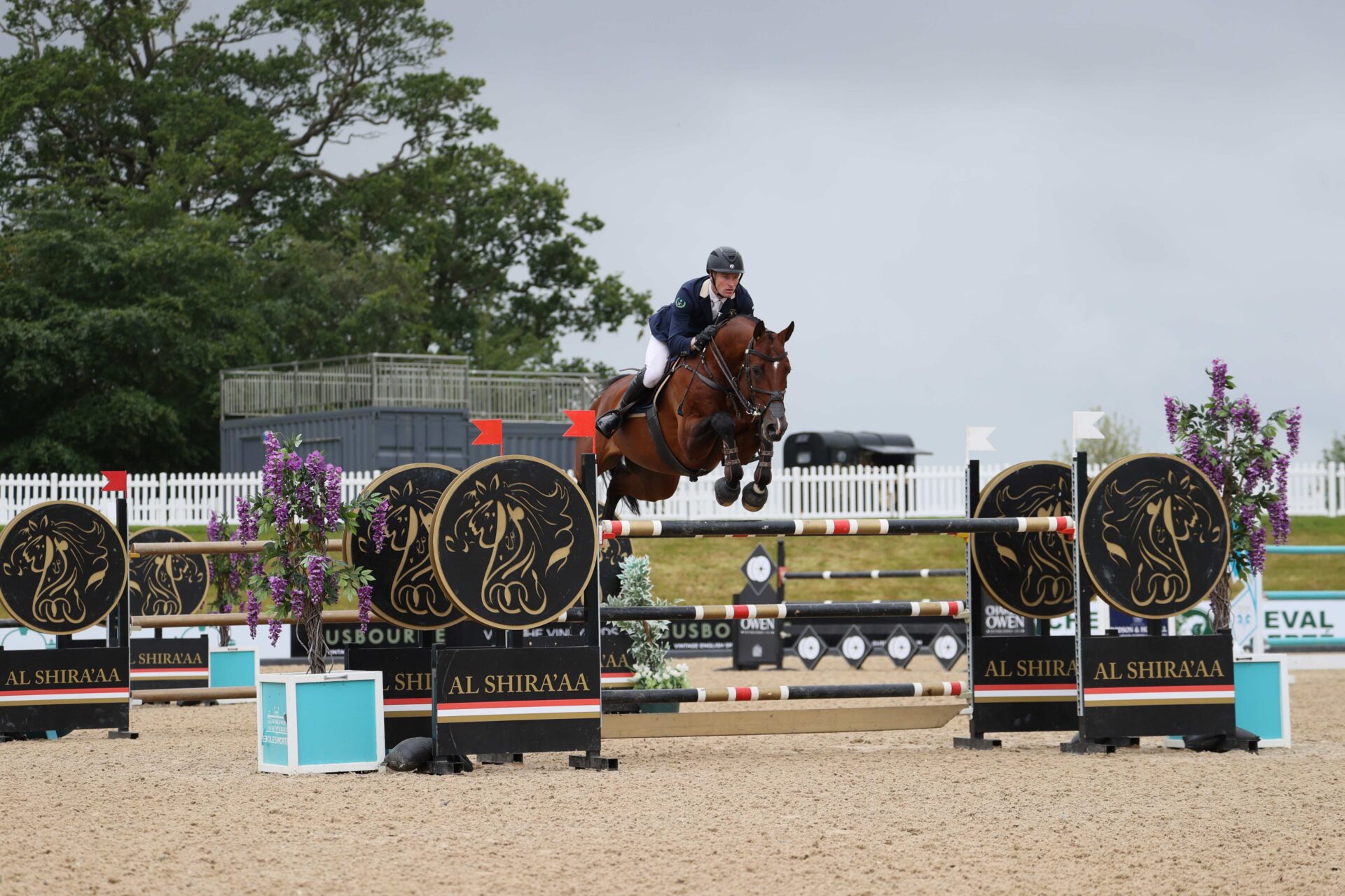 William Whitaker jumping at Bolesworth